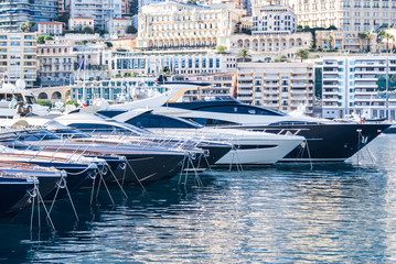 the Monte Carlo harbour, Monaco, France