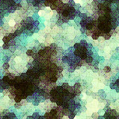 Geometric abstract pattern.