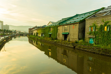 Old canal, Otaru
