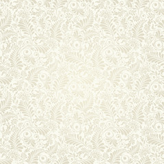 Seamless background of light beige color in the style of Damascus