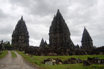 Prambanan buddism temple, Bokoharjo,Jawa ,indonesia