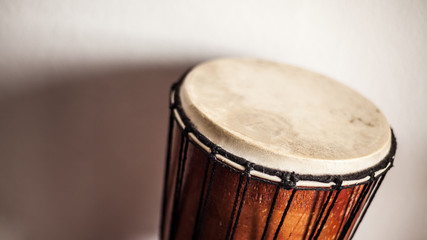 Old Wooden Djembe