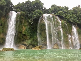 Ban Gioc Waterfalls, Can Bang province - Vietnam