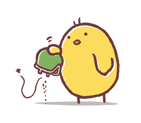 金欠のひよこ