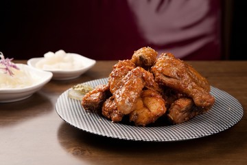 soy sauce chicken, 간장치킨, ganjang chicken