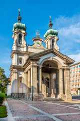 Obraz premium Church of Johannes Nepomuk in Innsbruck - Austria