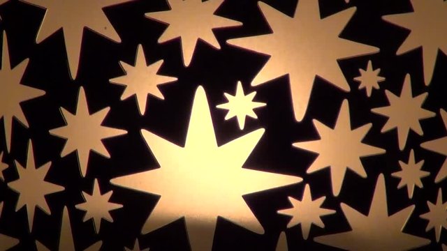 Leuchtende Weihnachtssterne