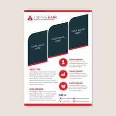 Corporate business annual report brochure flyer design. Leaflet cover presentation. Flier with Abstract geometric background. Modern publication poster magazine, layout template A4 flyer