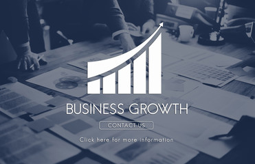 Business Success Report Graph Concept