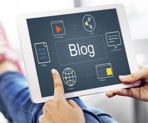 Technology Communication Icons Symbols Concept