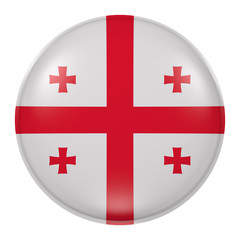 Obraz premium Georgia button