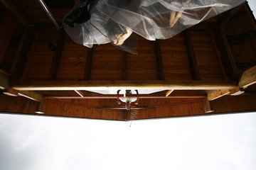 Obraz premium Beautiful stylish couple rest in the house