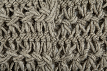 gray woolen fabric