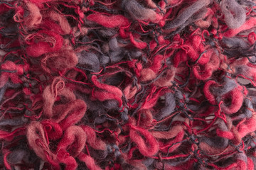 fluffy mohair textile