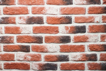 Stone colored background. Brick texture. Place for text. Brick colored
