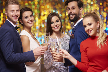 Cheers for the better new year