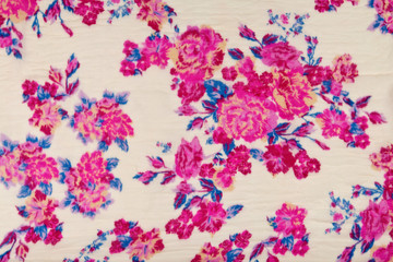 colorful printed fabric