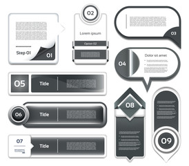 Modern infographics options banner. Vector illustration. can be used for workflow layout, diagram, number options, web design, prints.