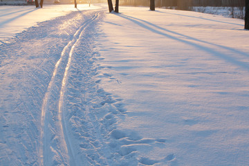 ski track