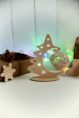 decorations and gifts for Christmas