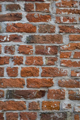 Fototapeta premium Very old brick wall