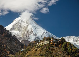 Photo sur Plexiglas Manaslu Manaslu mount. Himalayas, Nepal.