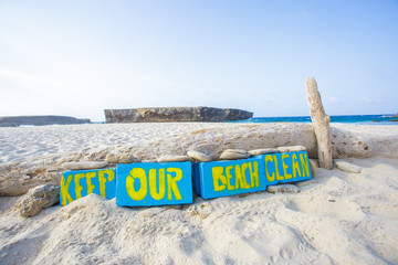Keep our beach clean