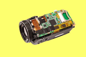 Electronic board video camera.