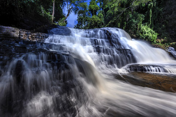 Thuy Tien natural waterfall in Dak Lak province, Vietnam.