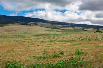 Picturesque landscape of Spain