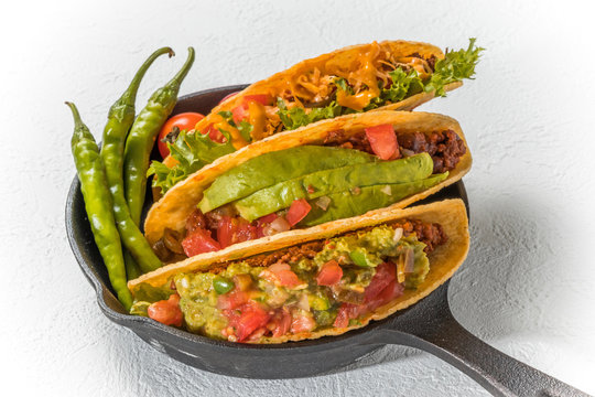 タコス　メキシコ料理　 Tacos set Mexican food