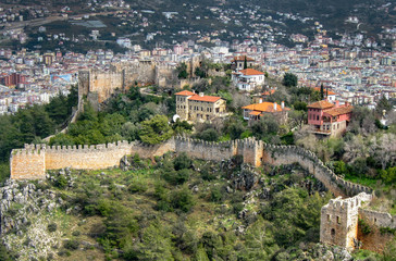Fototapeta premium Burg Alanya, Türkei
