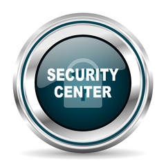  vector icon. Chrome border round web button. Silver metallic pushbutton.