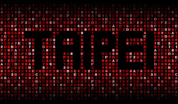 Taipei text on hex code illustration