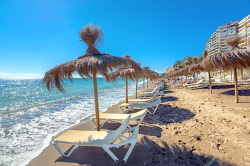 Malaga beach, Andalusia, Spain © Valery Bareta