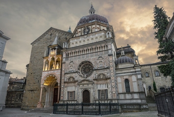 Capella Coleoni in Bergamo, Italy