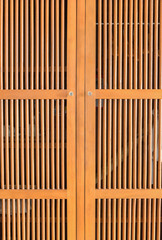 The door of vintage wooden wardrobe background