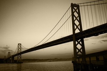 Bay Bridge Dusk