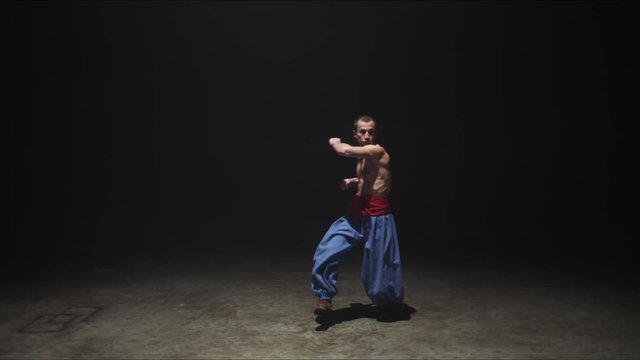 Martial Arts Dance Cossacks Choreography Slow Motion
