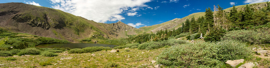 Fototapeta na wymiar Rocky Mountains Panorama