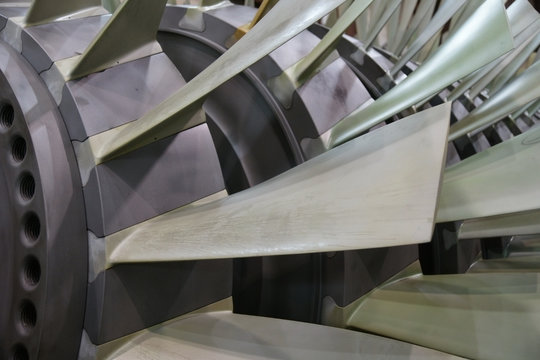 Turbine Blades close