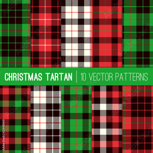 Christmas Tartan Plaid Patterns Red Green White And Black Christmas Tartan Plaid Patterns Red Green White And Black Pixel