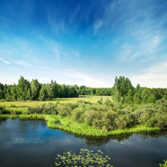 Fototapeta na wymiar Landscape panorama