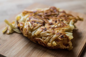 Turkish food  Makarna Boregi / Macaroni Timbale.