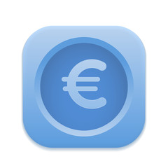 Obraz premium App Button - Round Square 