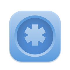  App Button - Round Square 