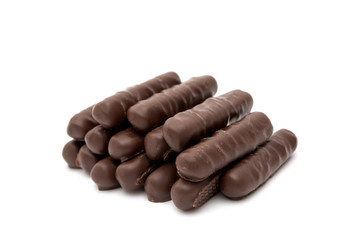 chocolate sticks with a stuffing