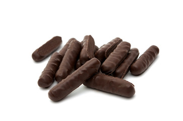 chocolate sticks with a stuffing