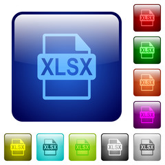 XLSX file format color square buttons