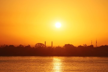 Sonnenuntergang am Meer, Gambia - 128498836